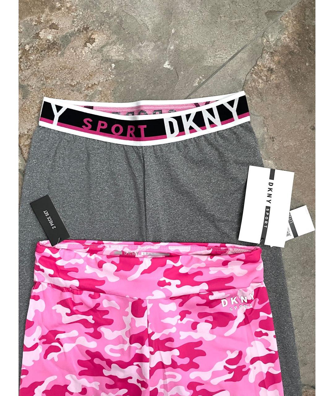 DKNY Мульти полиэстеровые брюки и шорты, фото 3