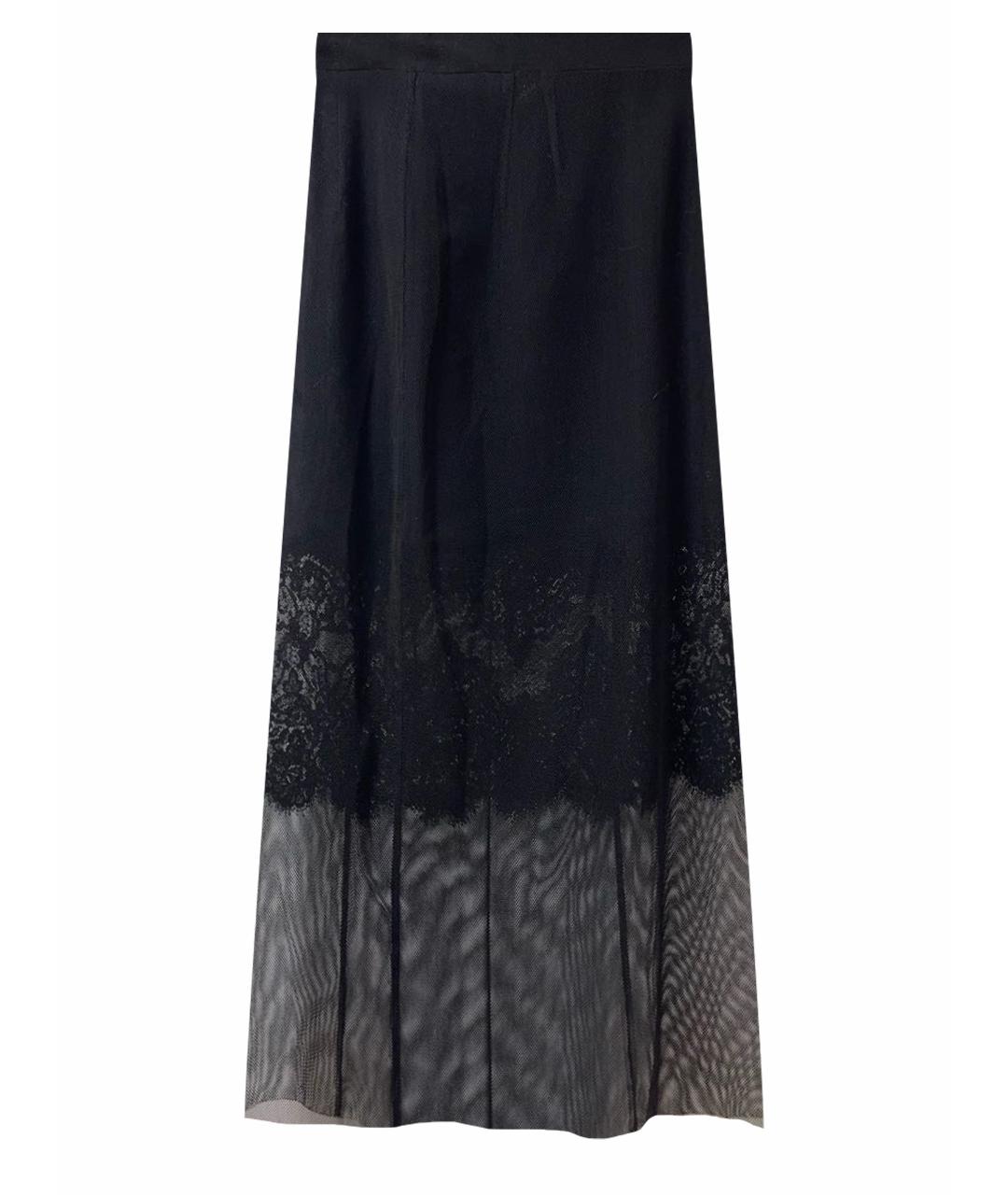 DOLCE&GABBANA Черная юбка миди, фото 1