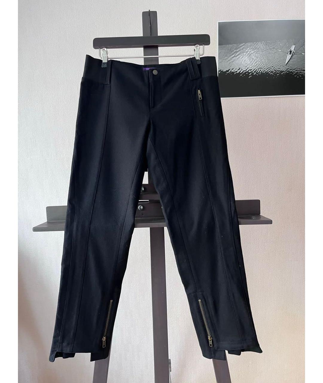 SHARON WAUCHOB Черные прямые брюки, фото 9