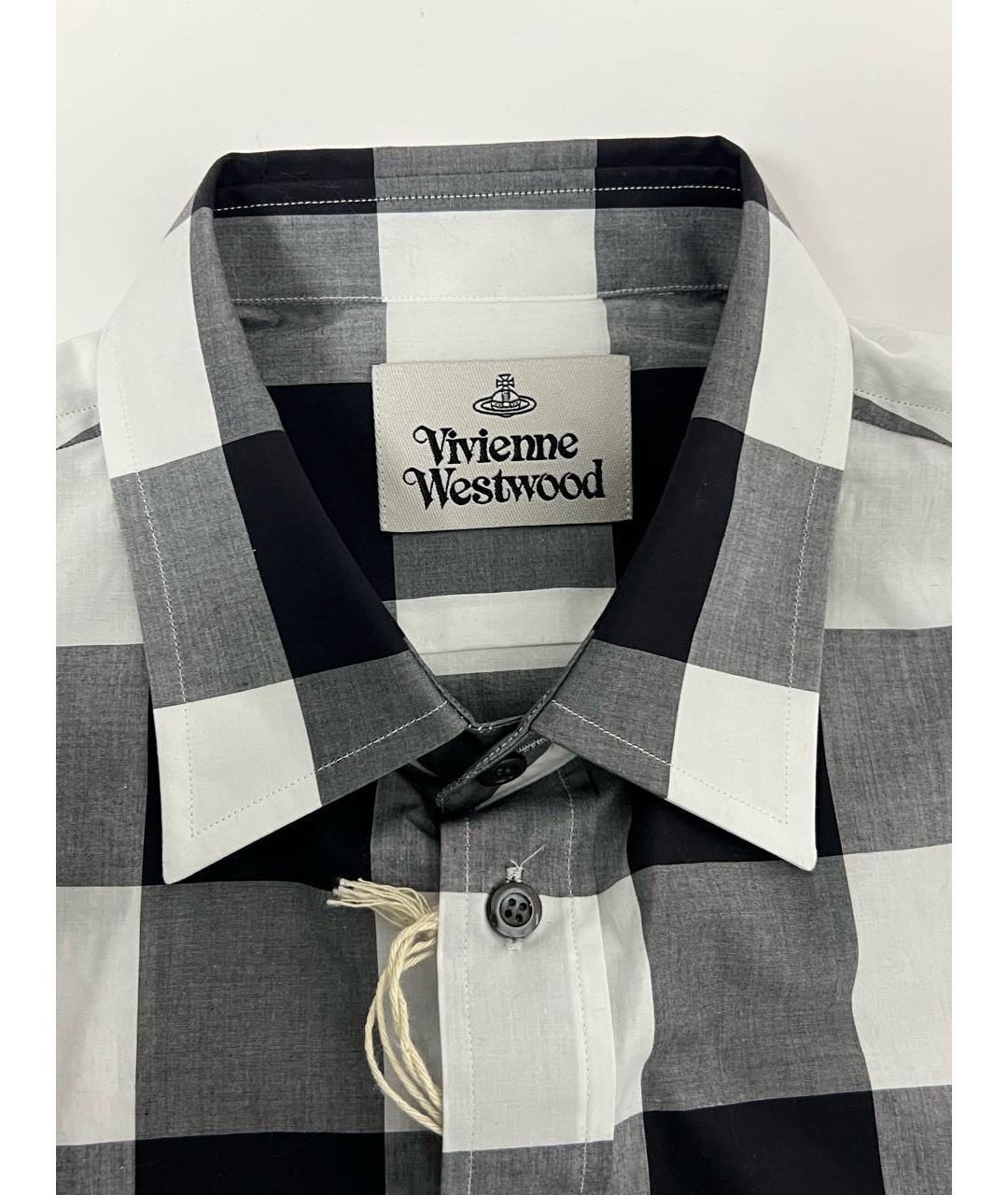 VIVIENNE WESTWOOD Черная хлопковая кэжуал рубашка, фото 3