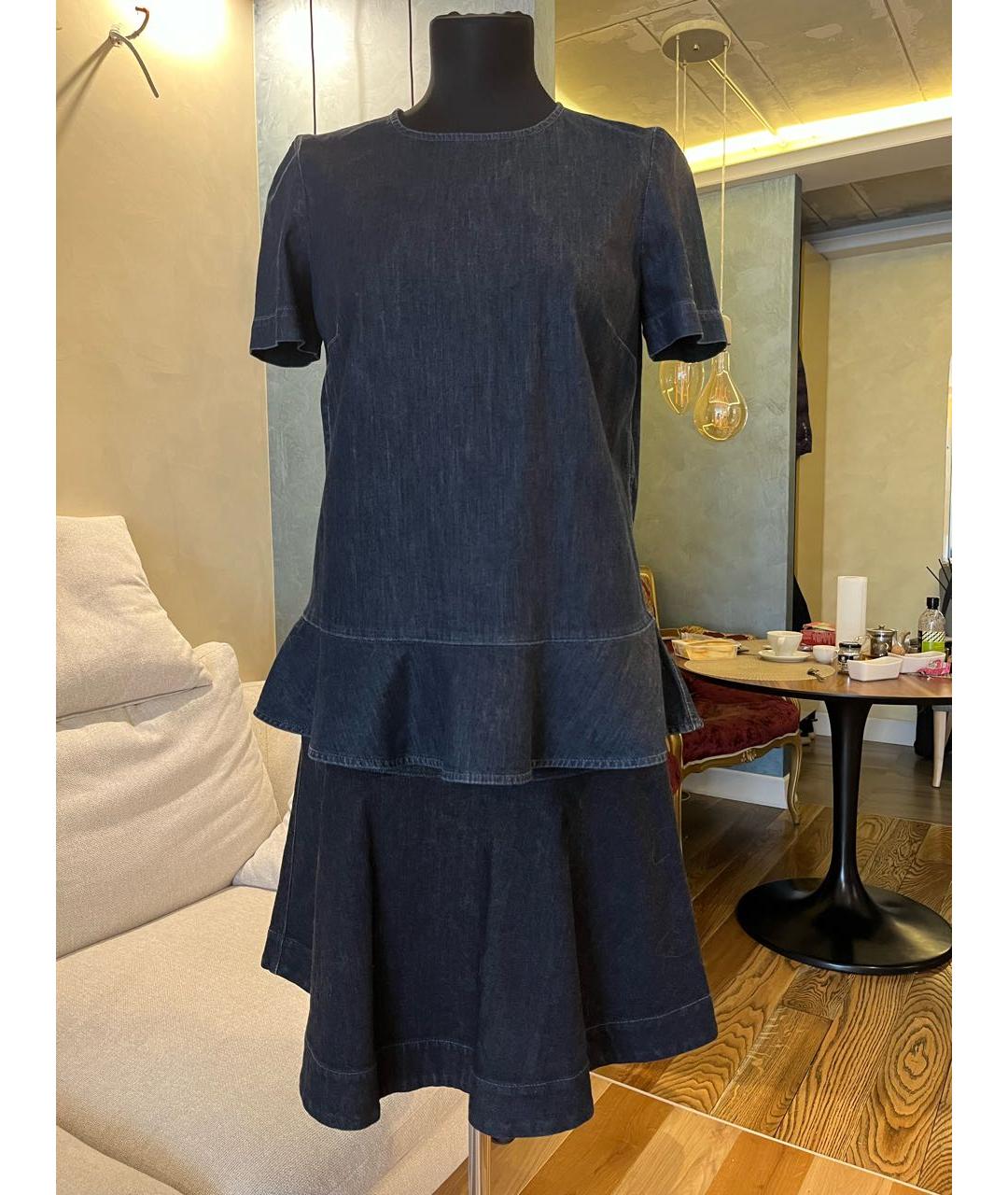 STELLA MCCARTNEY Синий вискозный костюм с юбками, фото 9