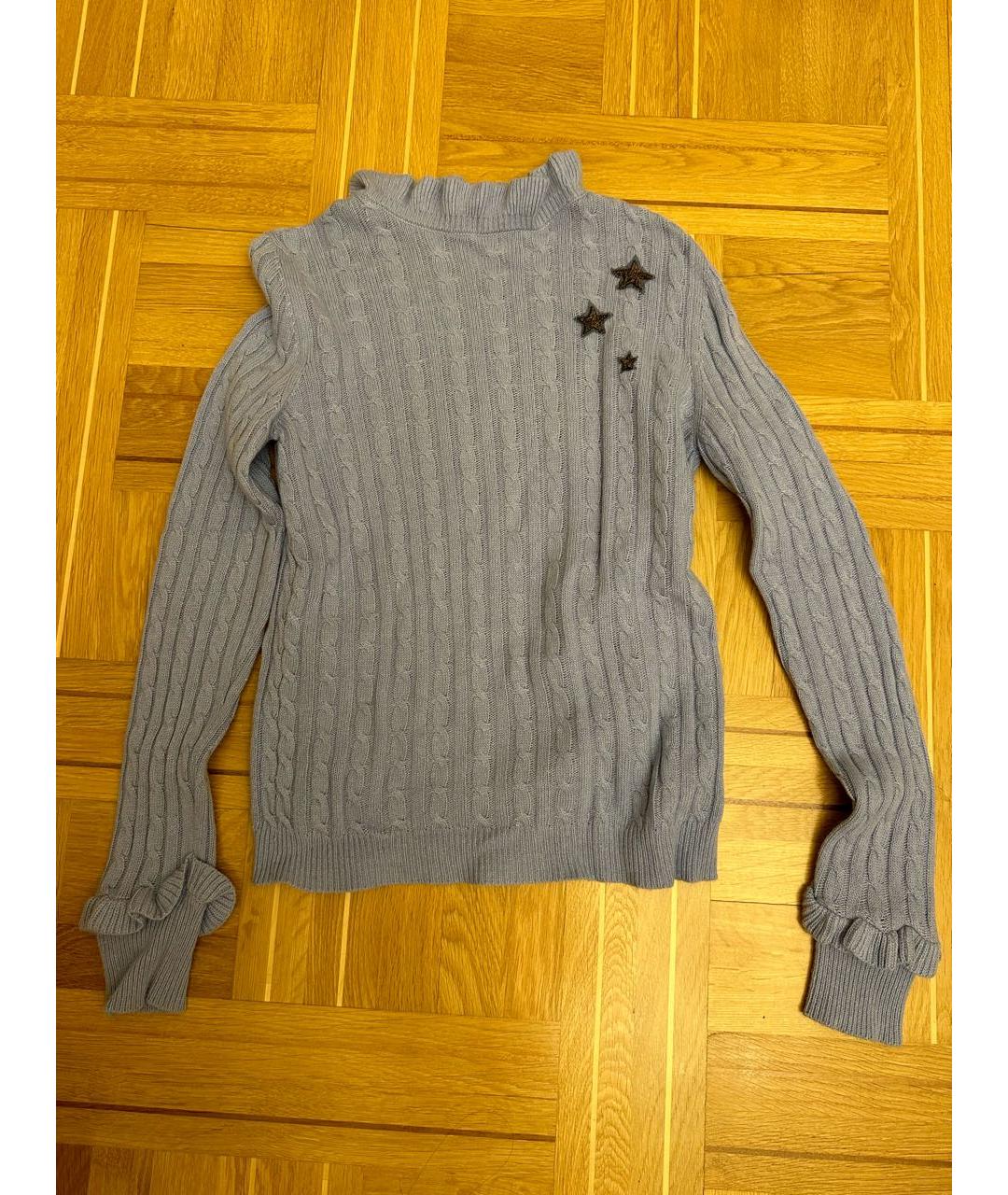 RED VALENTINO Голубой джемпер / свитер, фото 6