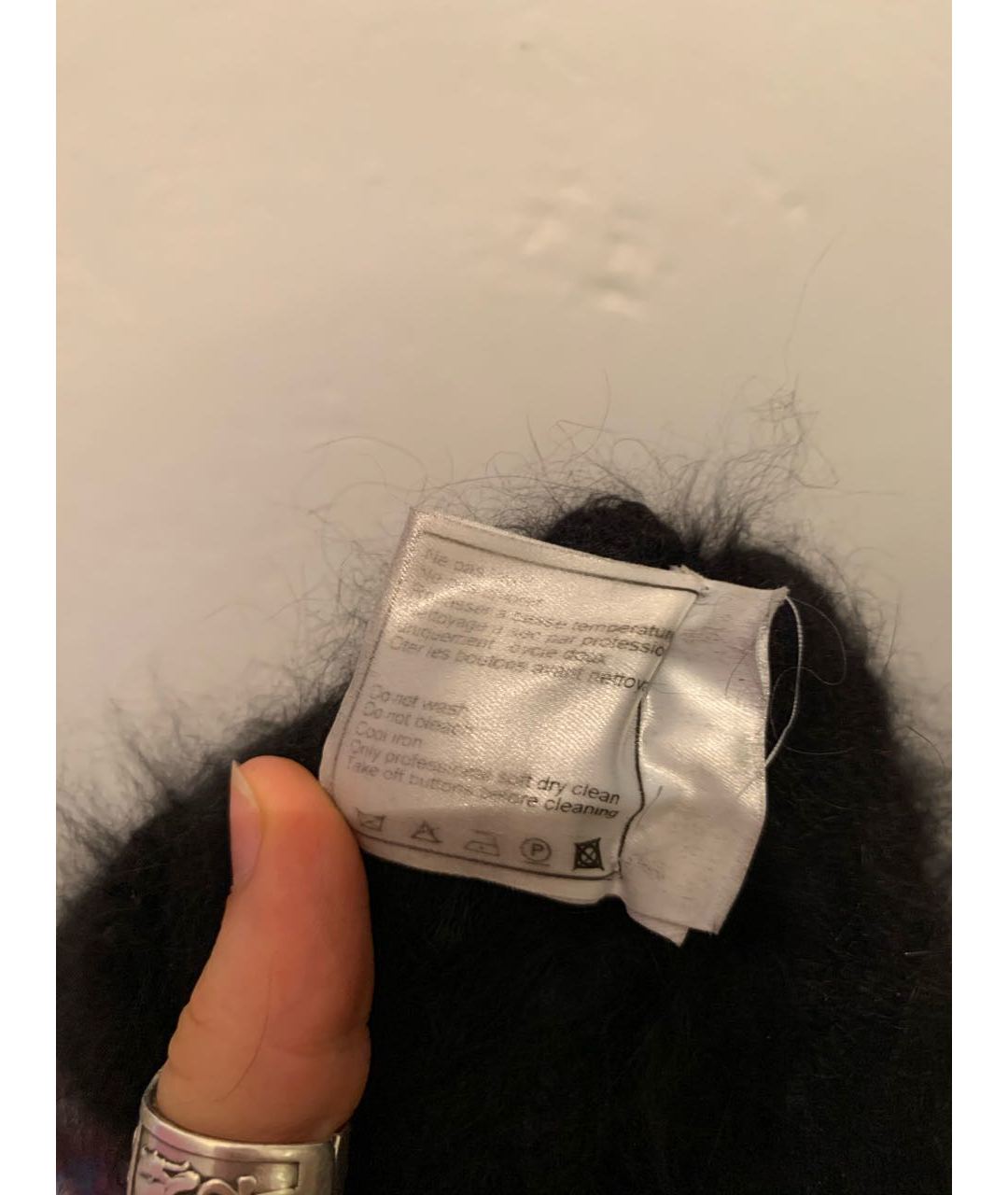 CHANEL PRE-OWNED Черный шерстяной джемпер / свитер, фото 3