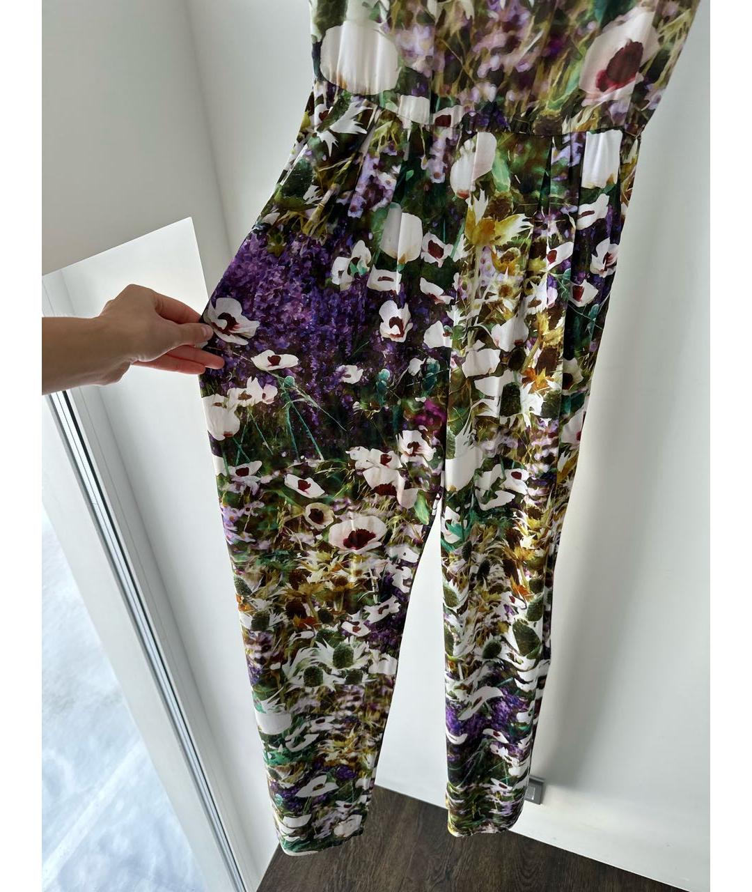 MAX MARA Мульти шелковый комбинезон, фото 3