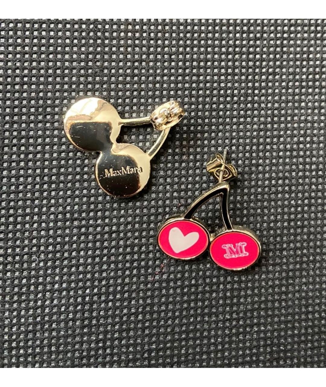 MAX MARA Желтые серьги, фото 2
