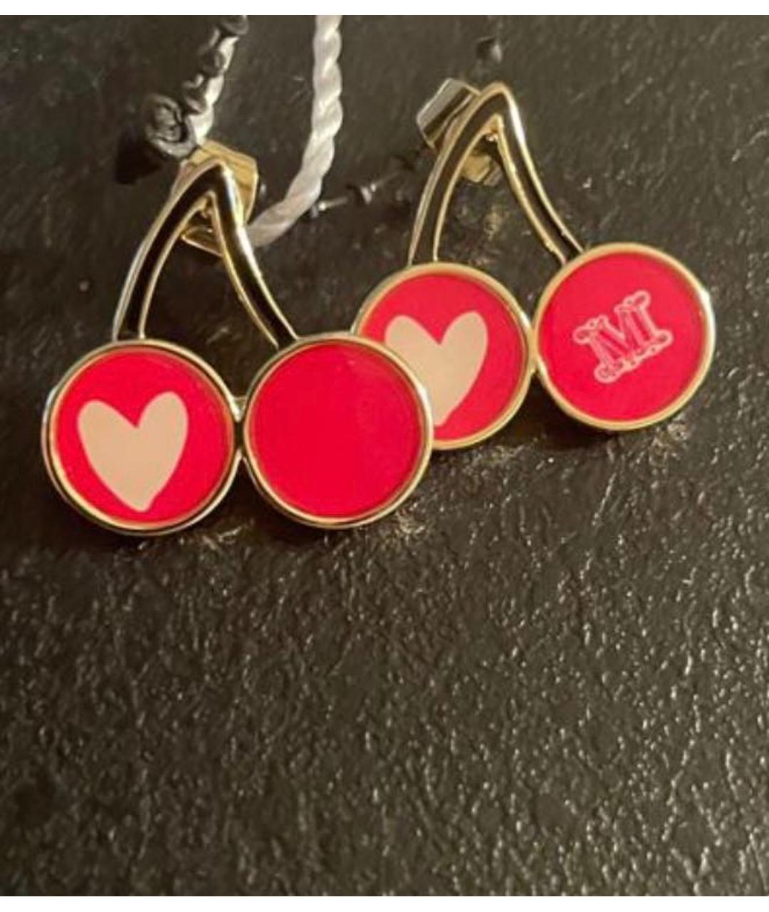 MAX MARA Желтые серьги, фото 3