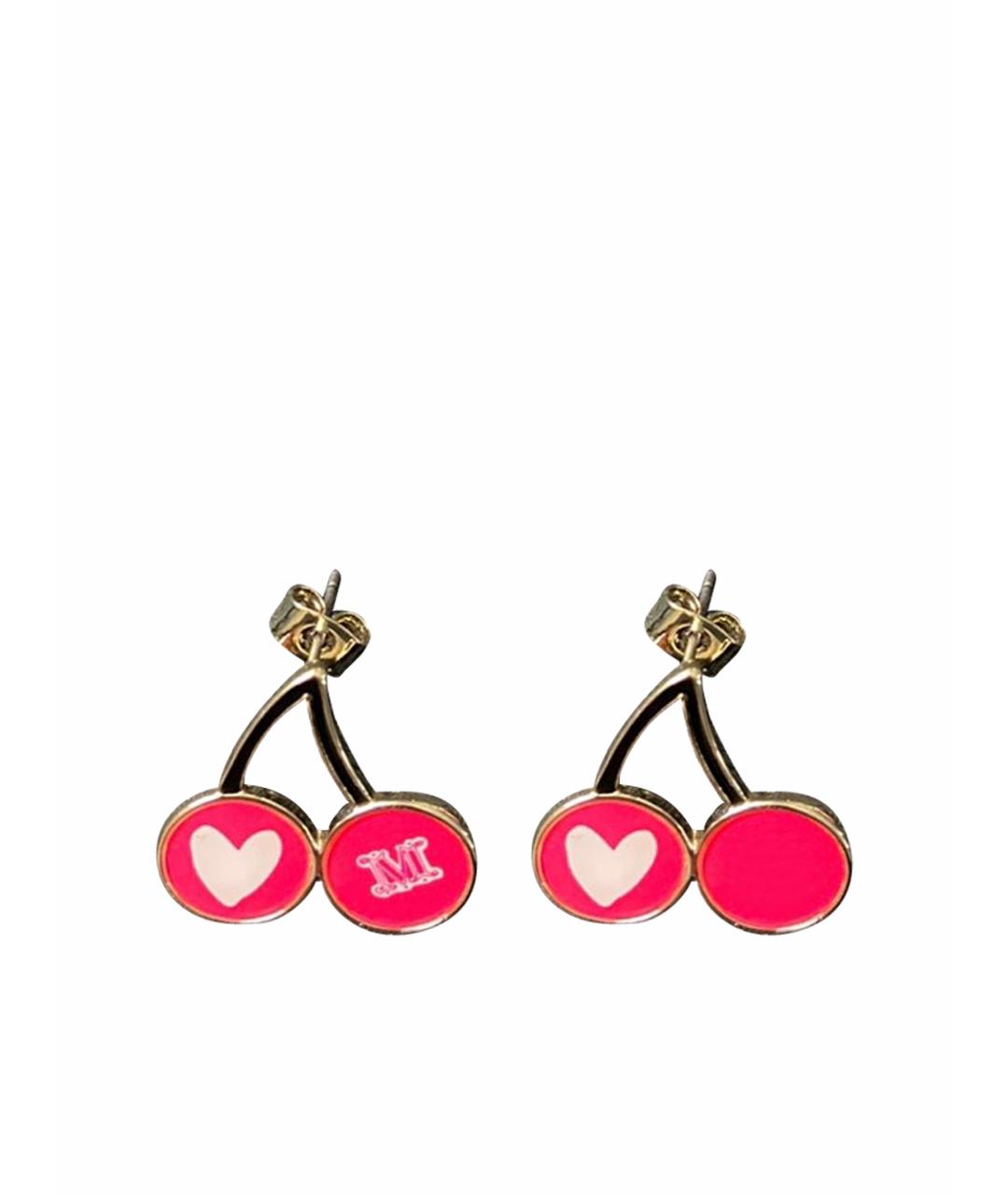 MAX MARA Желтые серьги, фото 1