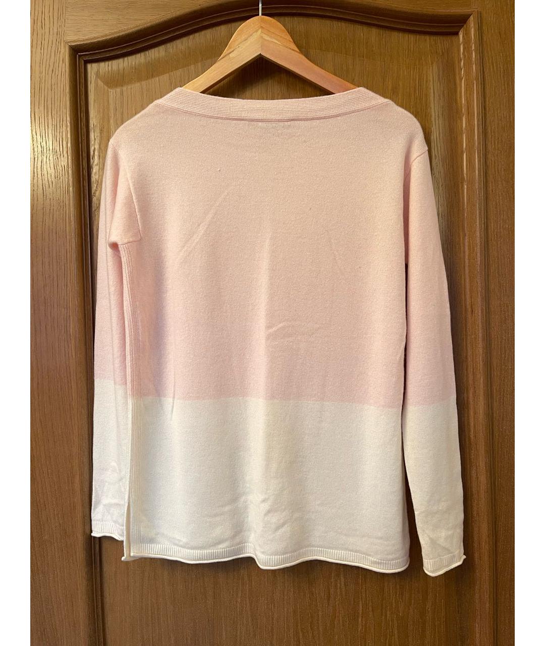 LORO PIANA Розовый кашемировый джемпер / свитер, фото 2
