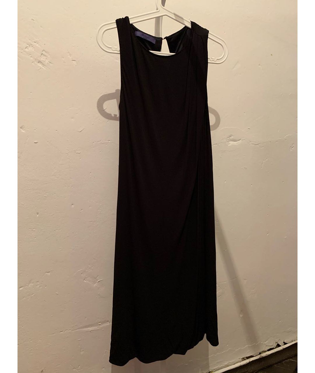 LES COPAINS Черное полиамидовое повседневное платье, фото 5