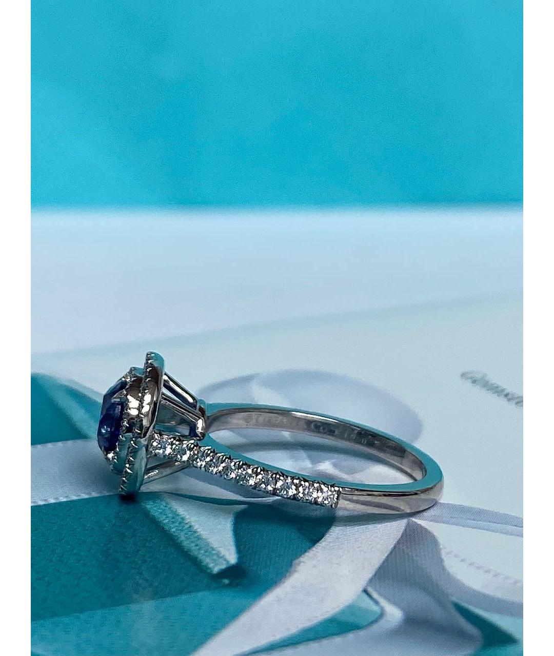 TIFFANY&CO Платиновое кольцо, фото 5