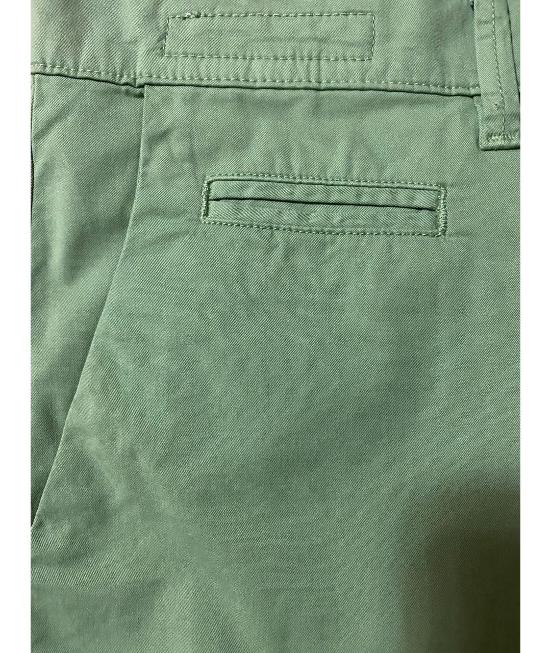 PIERRE CARDIN Зеленые хлопко-эластановые шорты, фото 5