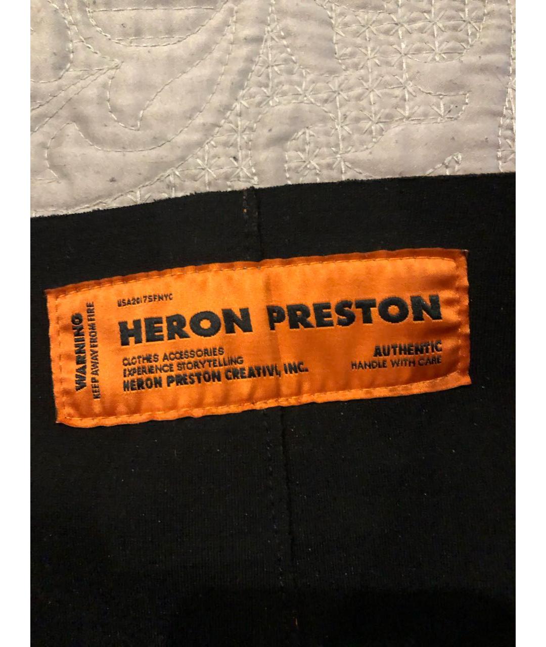 HERON PRESTON Оранжевая кожаная юбка мини, фото 2