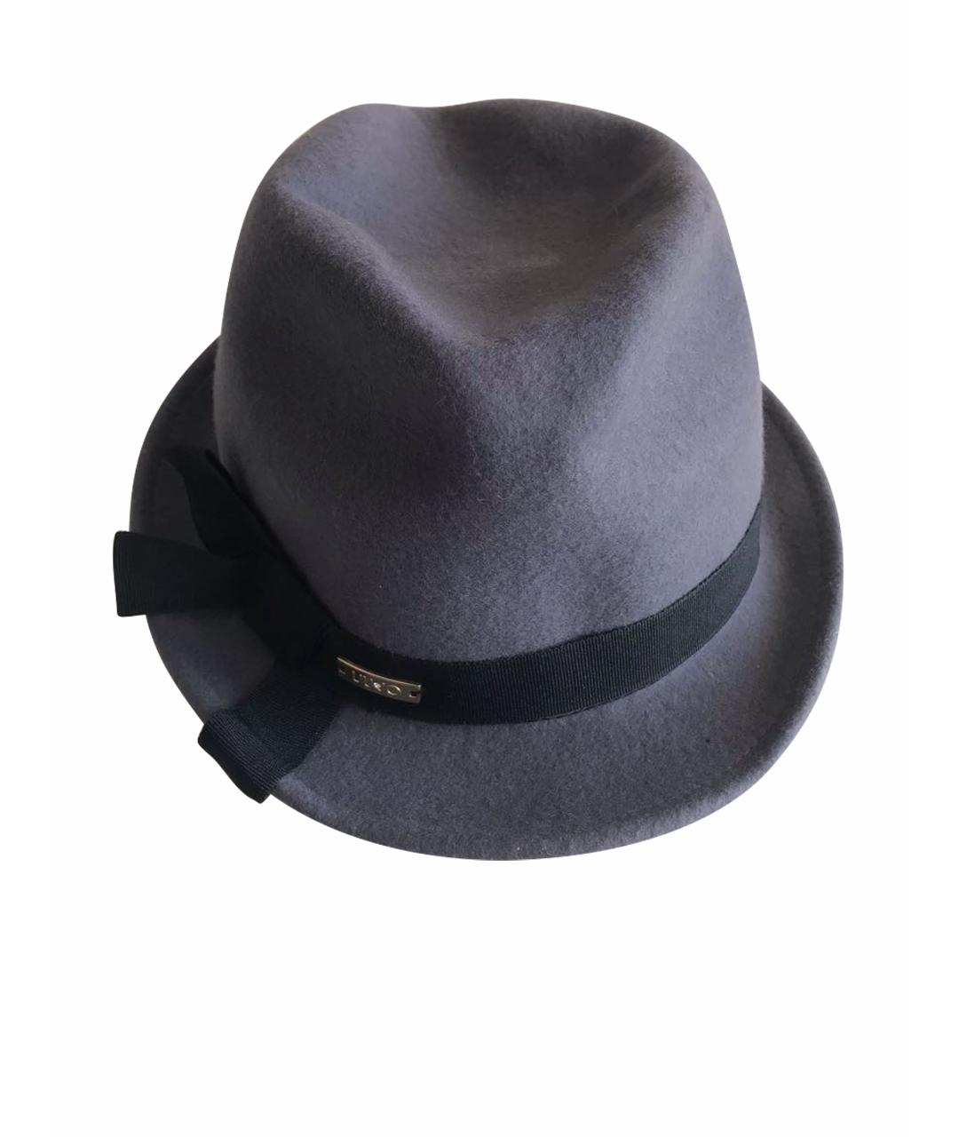 LIU JO Антрацитовая шляпа, фото 1