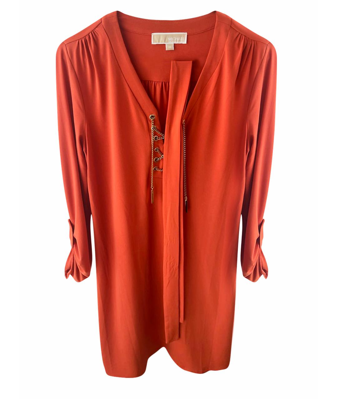 MICHAEL KORS Оранжевое повседневное платье, фото 1