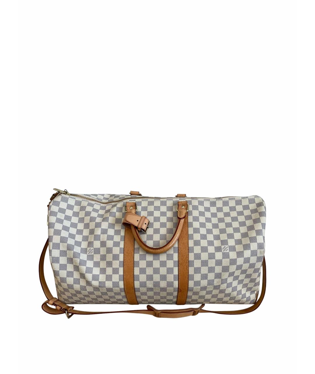 LOUIS VUITTON Белая дорожная/спортивная сумка, фото 1