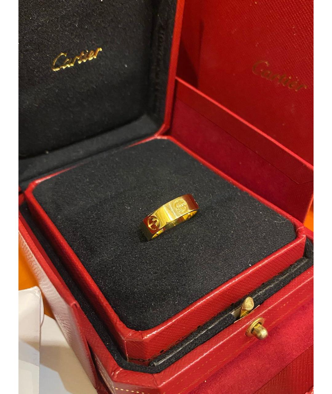 CARTIER Желтое кольцо из желтого золота, фото 2