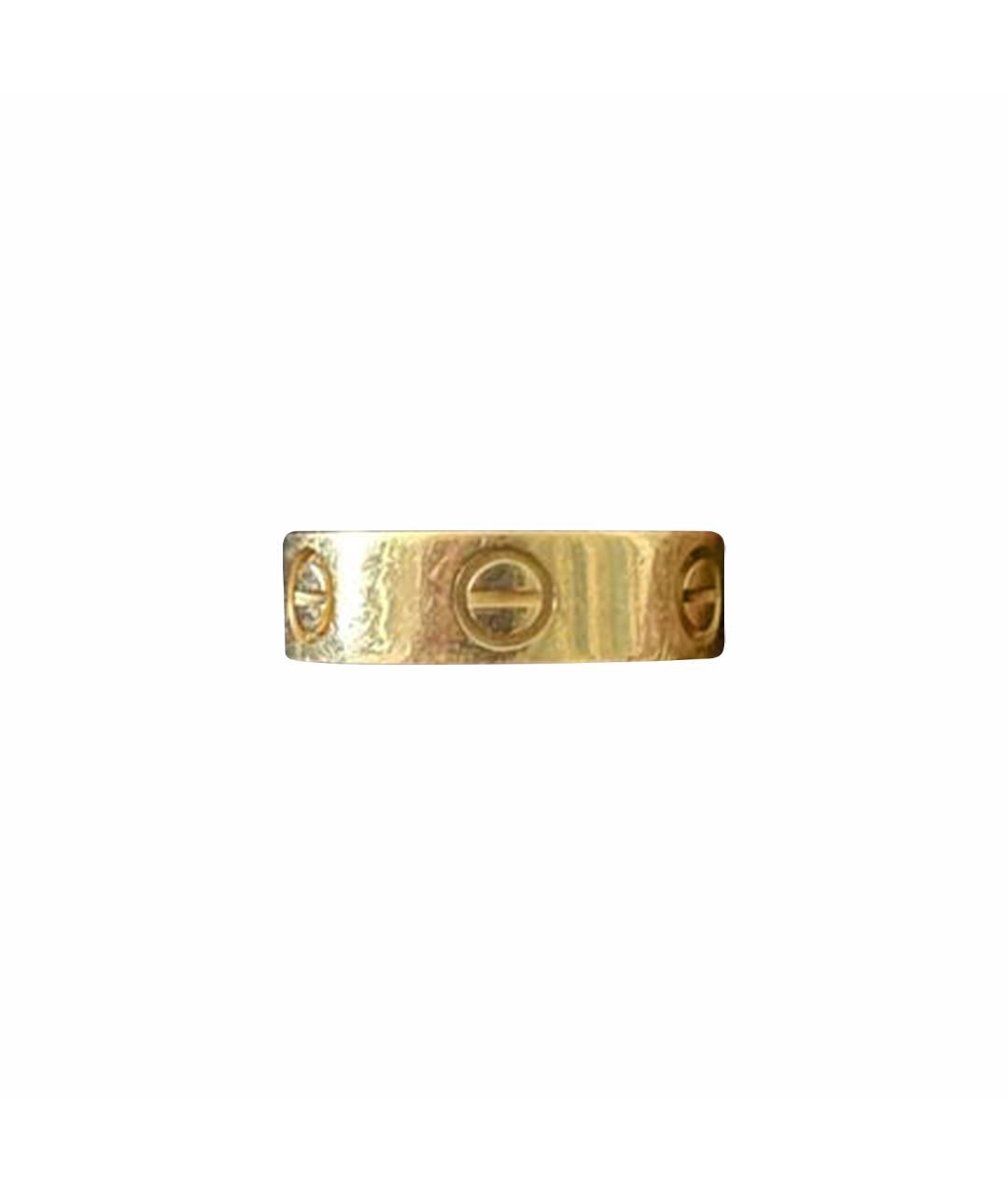 CARTIER Желтое кольцо из желтого золота, фото 1