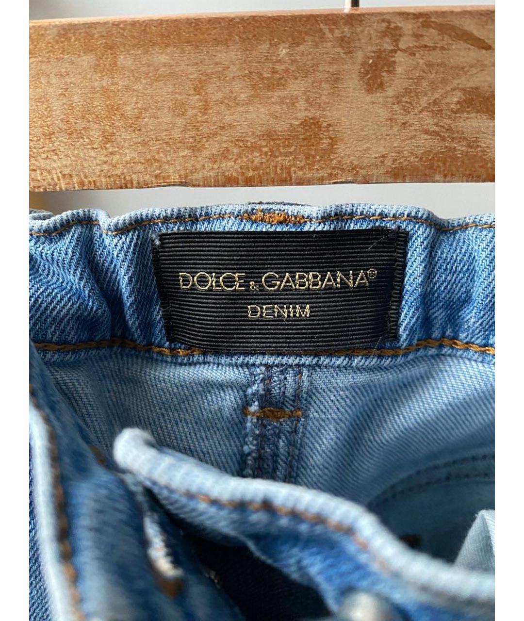 DOLCE&GABBANA Синие деним детские джинсы, фото 2