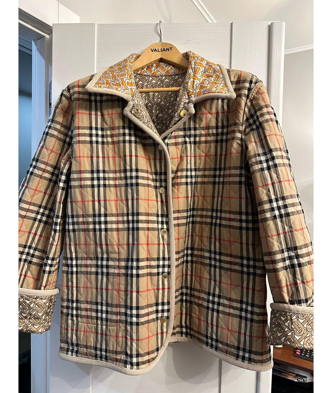 Burberry nova shop check coat