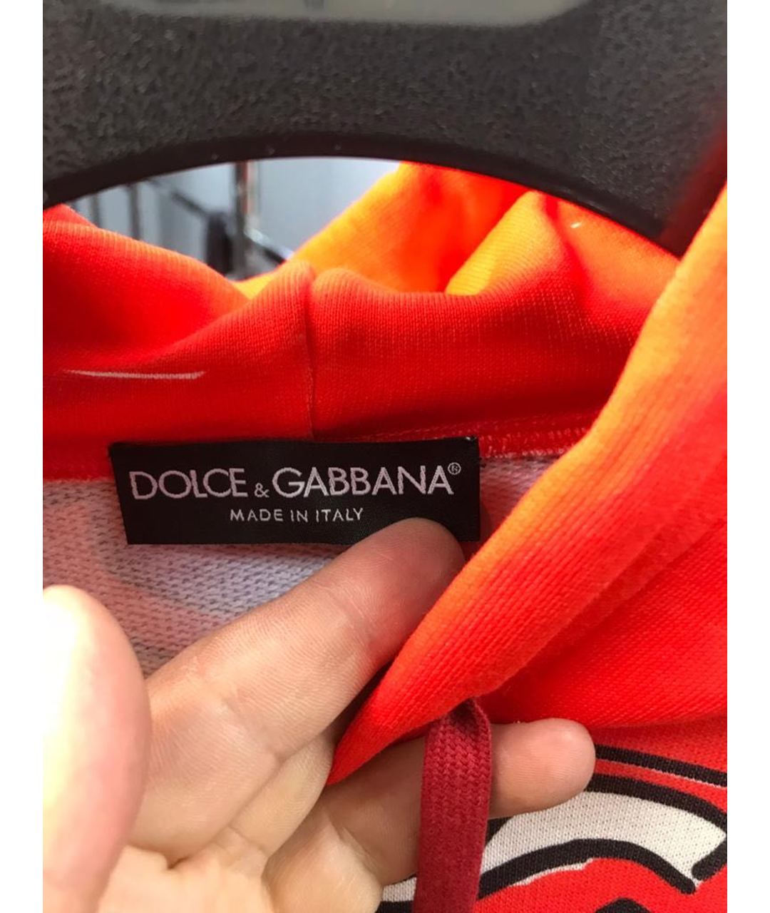 DOLCE&GABBANA Оранжевый спортивный костюм, фото 7