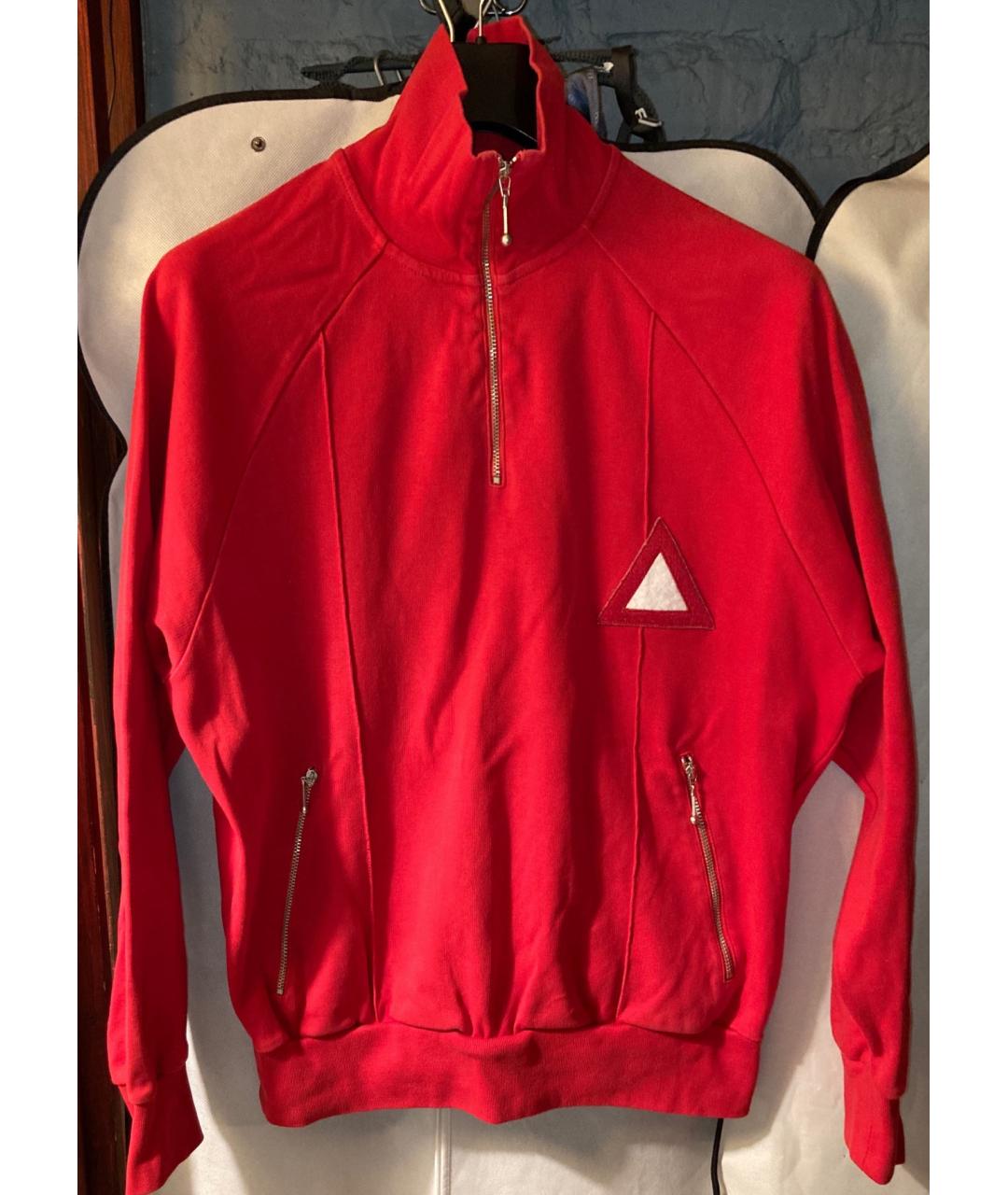 DIESEL Красная хлопковая спортивная куртка, фото 4