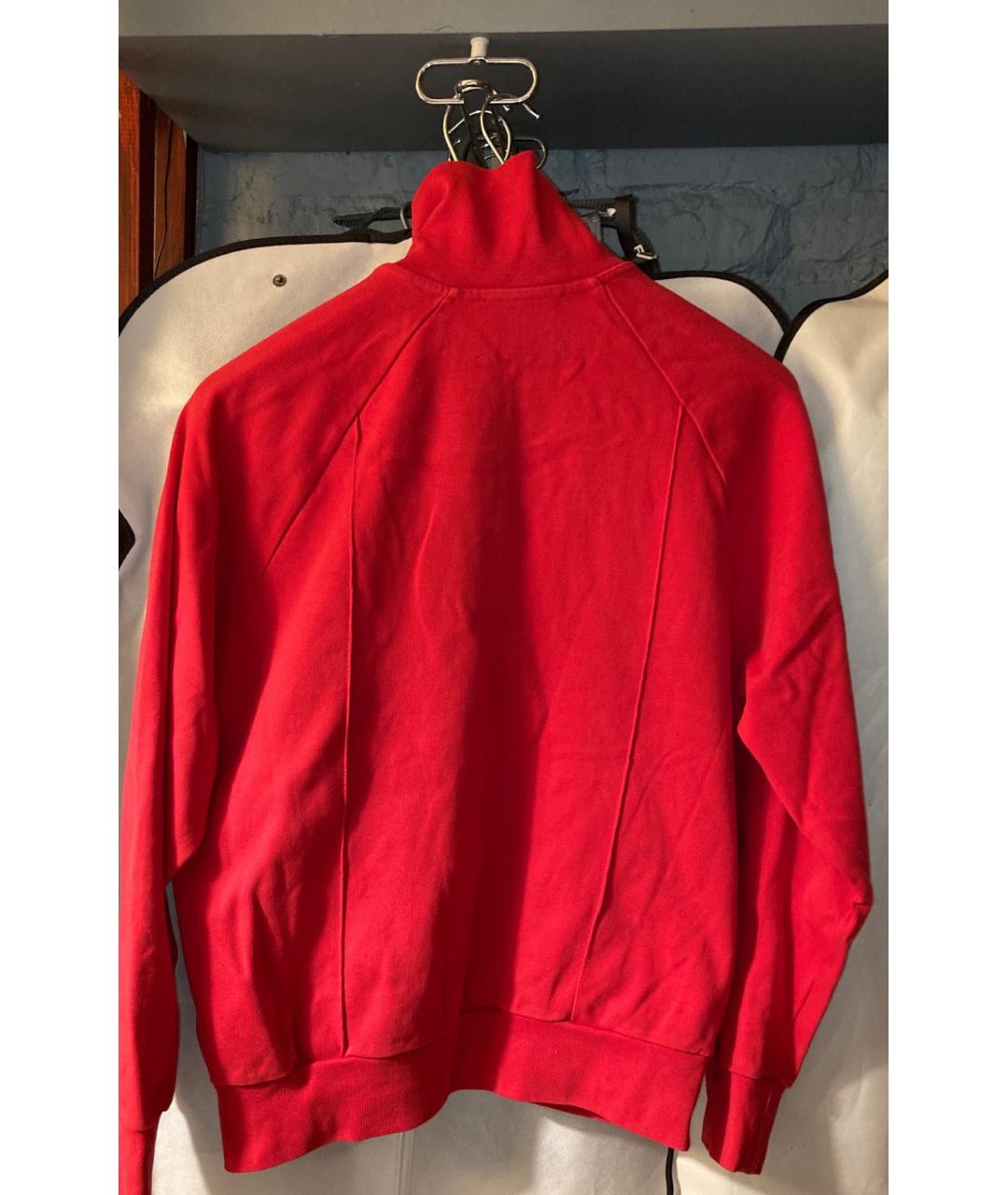DIESEL Красная хлопковая спортивная куртка, фото 2