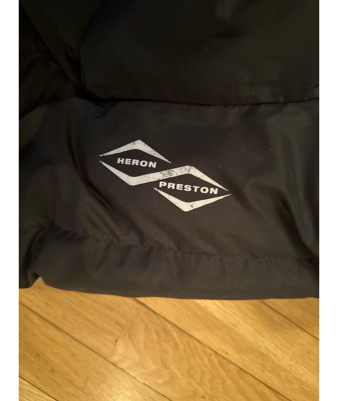 HERON PRESTON Черная полиамидовая куртка, фото 6