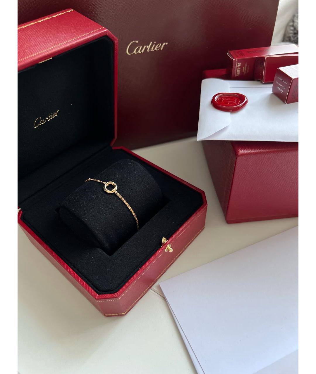 CARTIER Браслет из желтого золота, фото 8