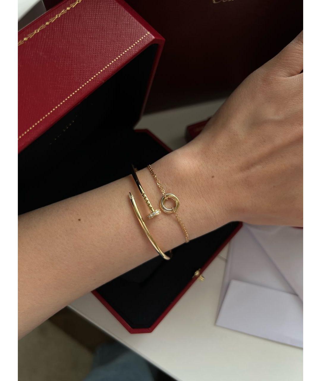CARTIER Браслет из желтого золота, фото 7