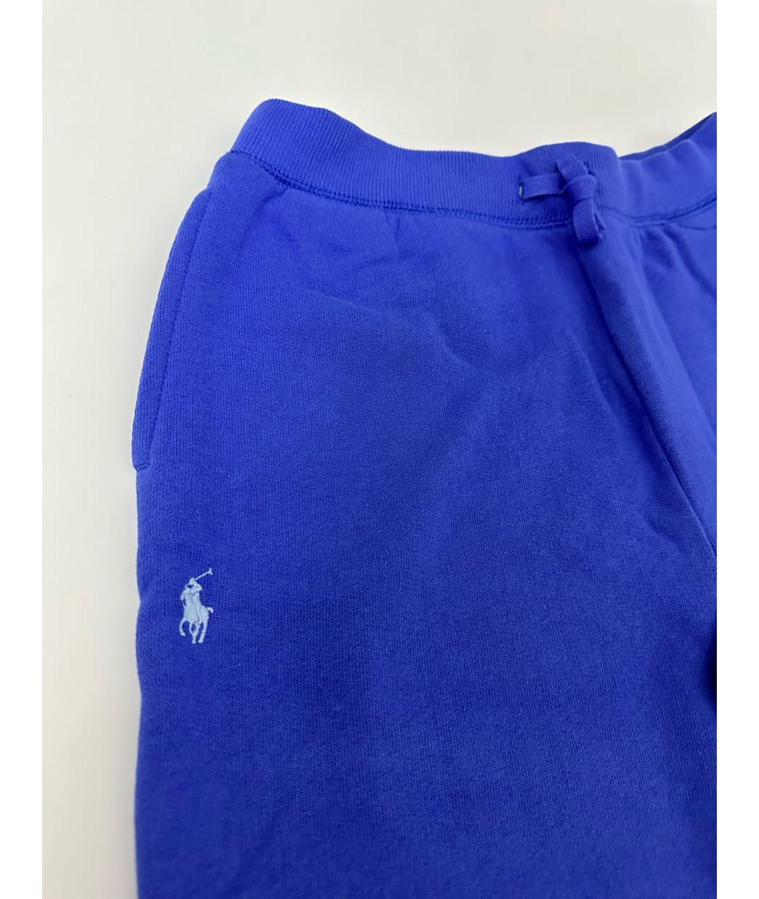 POLO RALPH LAUREN Синие хлопковые брюки и шорты, фото 2