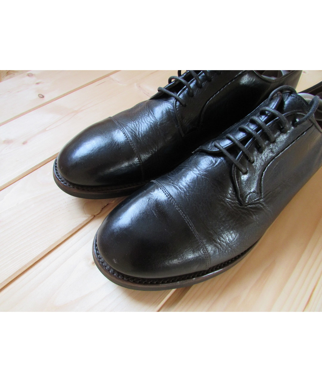 SILVANO SASSETTI Черные кожаные низкие ботинки, фото 6