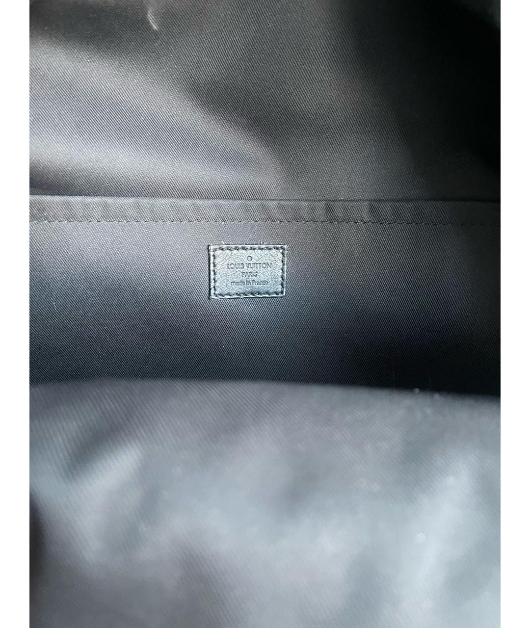 LOUIS VUITTON PRE-OWNED Коричневый рюкзак из искусственной кожи, фото 6