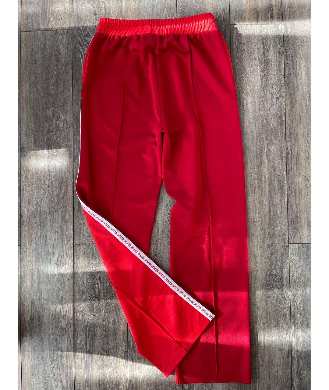 ICE PLAY Красные хлопко-эластановые спортивные брюки и шорты, фото 4