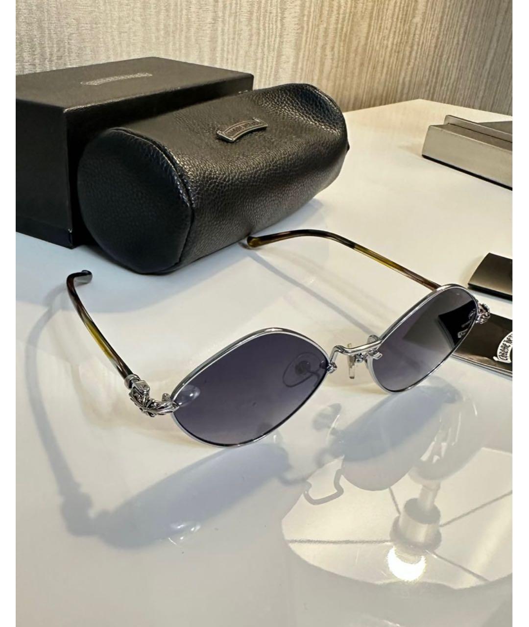 CHROME HEARTS Антрацитовые солнцезащитные очки, фото 3