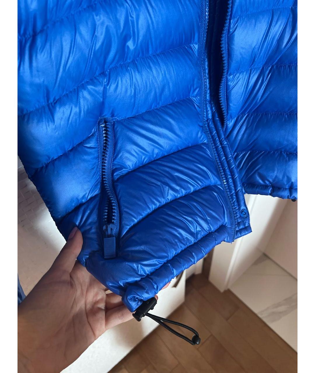 ASPESI Синяя полиамидовая куртка, фото 5
