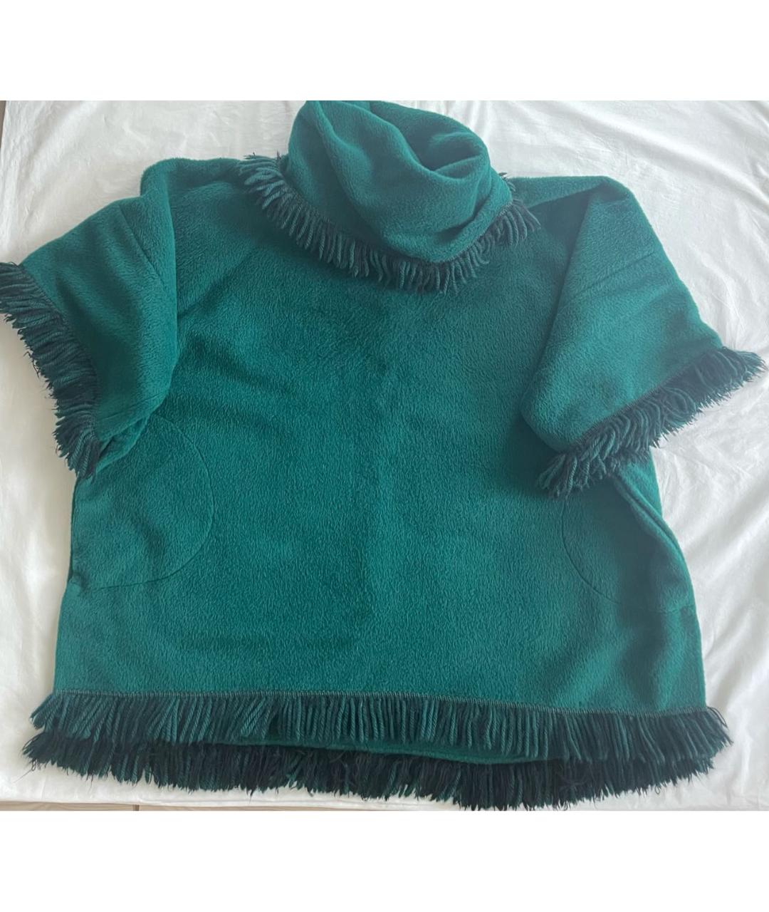 DOLCE&GABBANA Зеленый кашемировый жакет/пиджак, фото 7