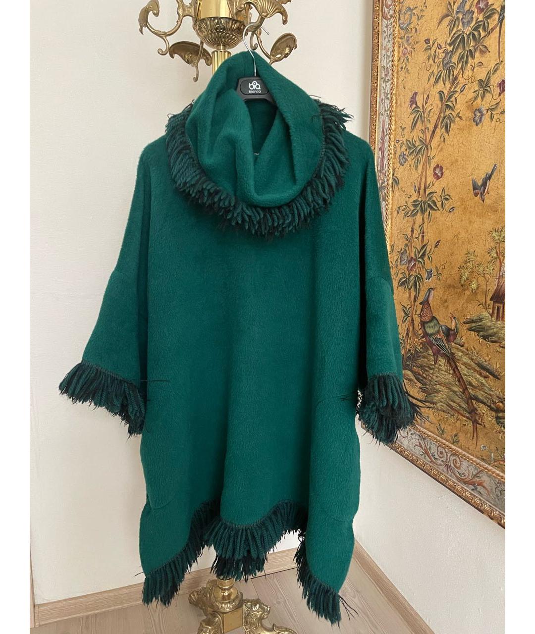 DOLCE&GABBANA Зеленый кашемировый жакет/пиджак, фото 8