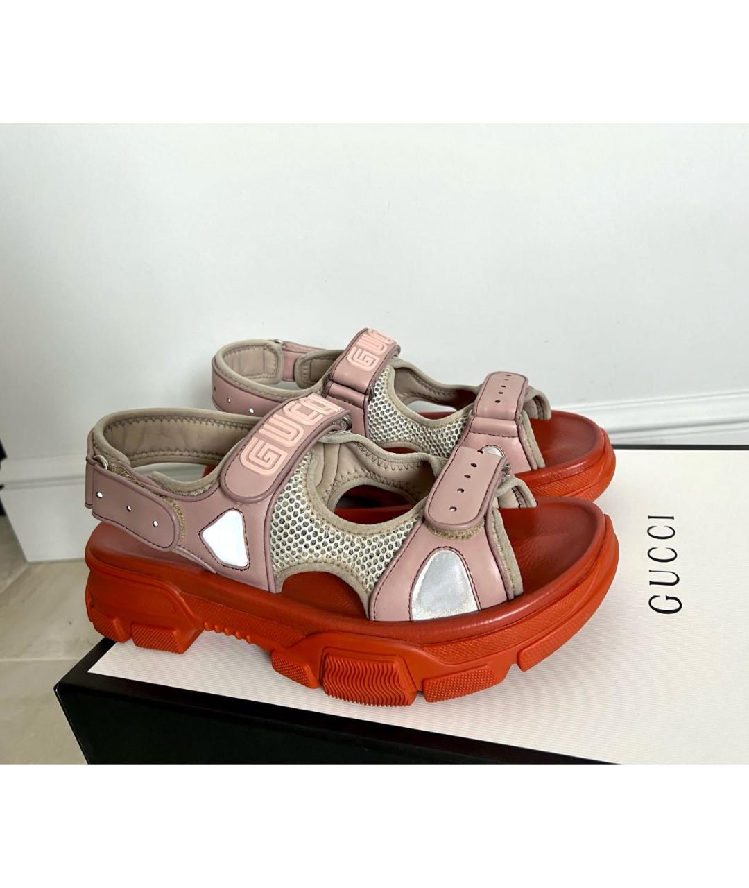 GUCCI Мульти сандалии, фото 5