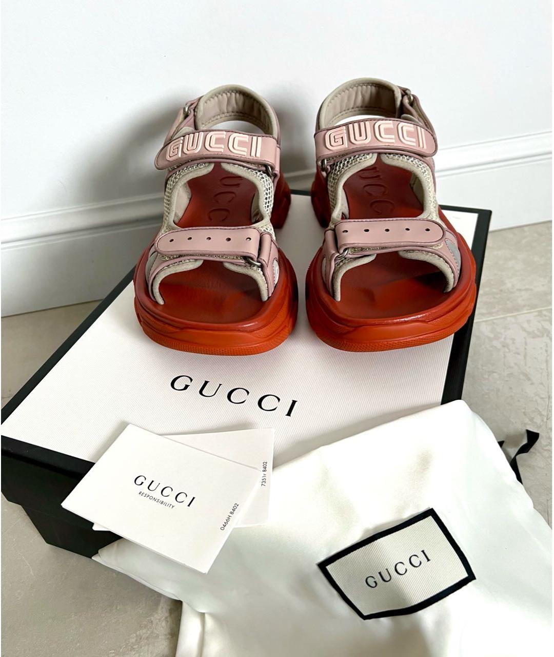 GUCCI Мульти сандалии, фото 2
