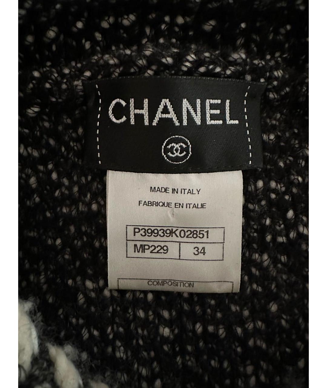 CHANEL Черное повседневное платье, фото 3