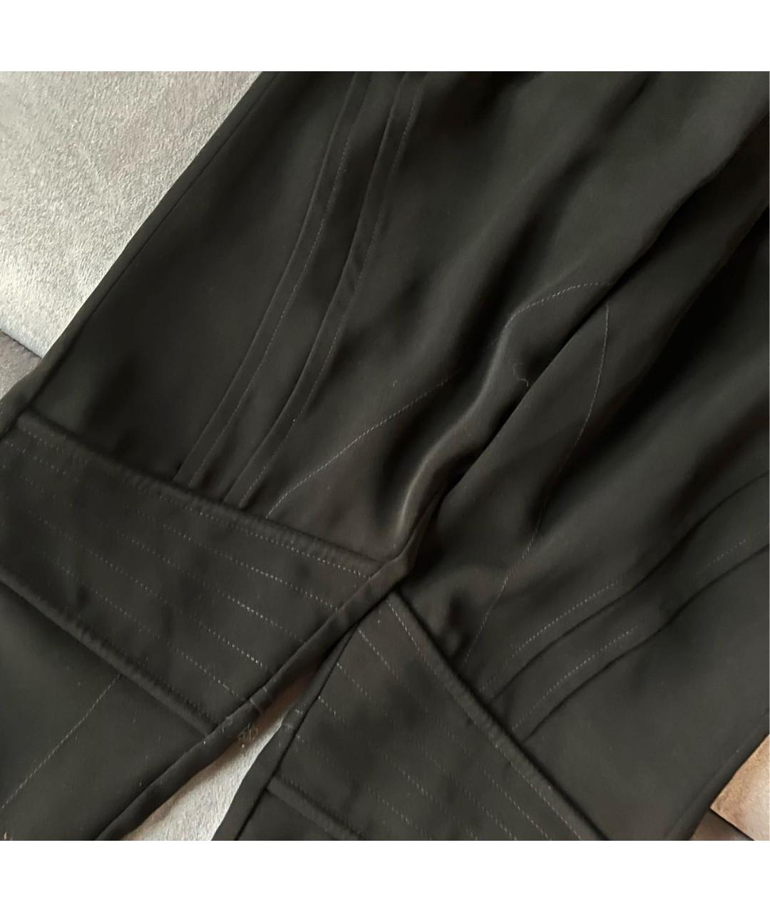 FAITH CONNEXION Черные полиэстеровые брюки узкие, фото 2