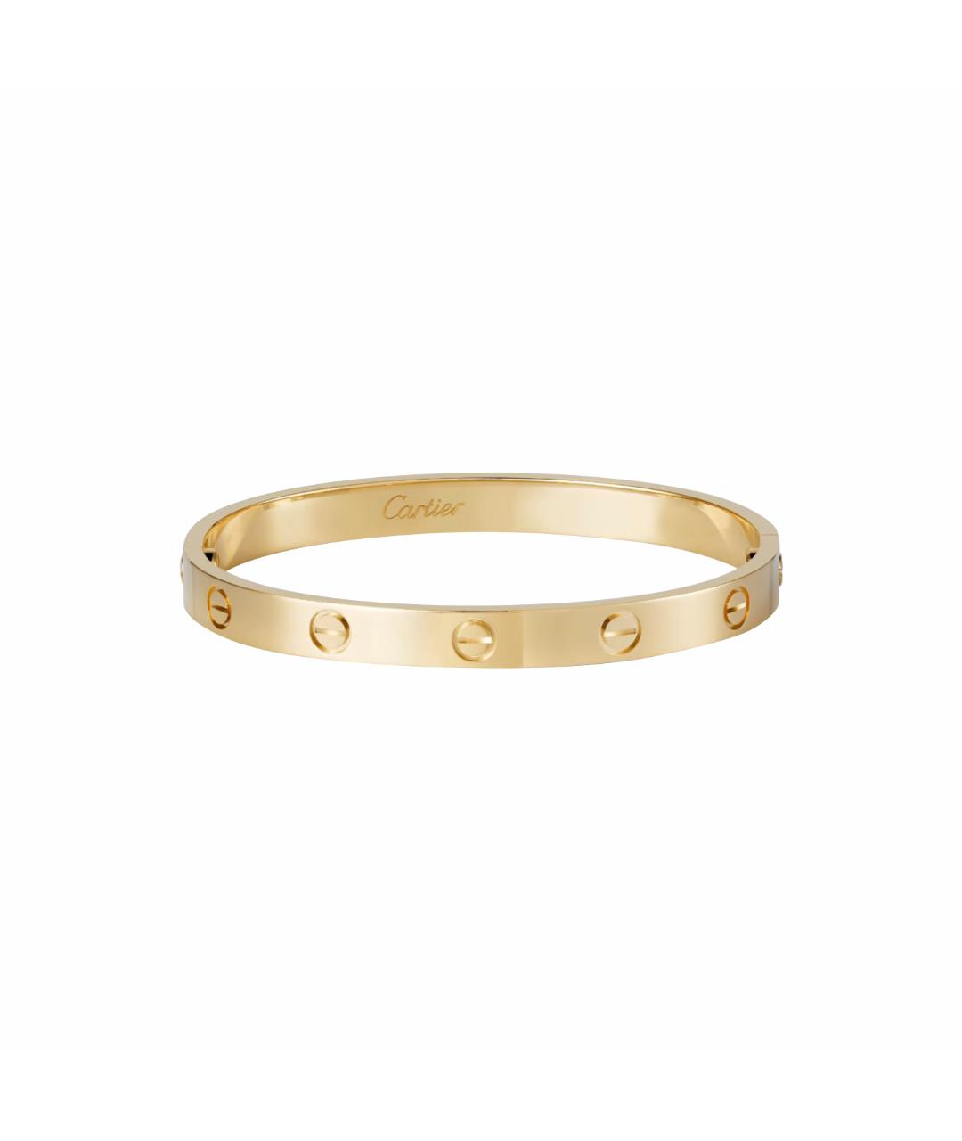 CARTIER Желтый браслет из желтого золота, фото 1