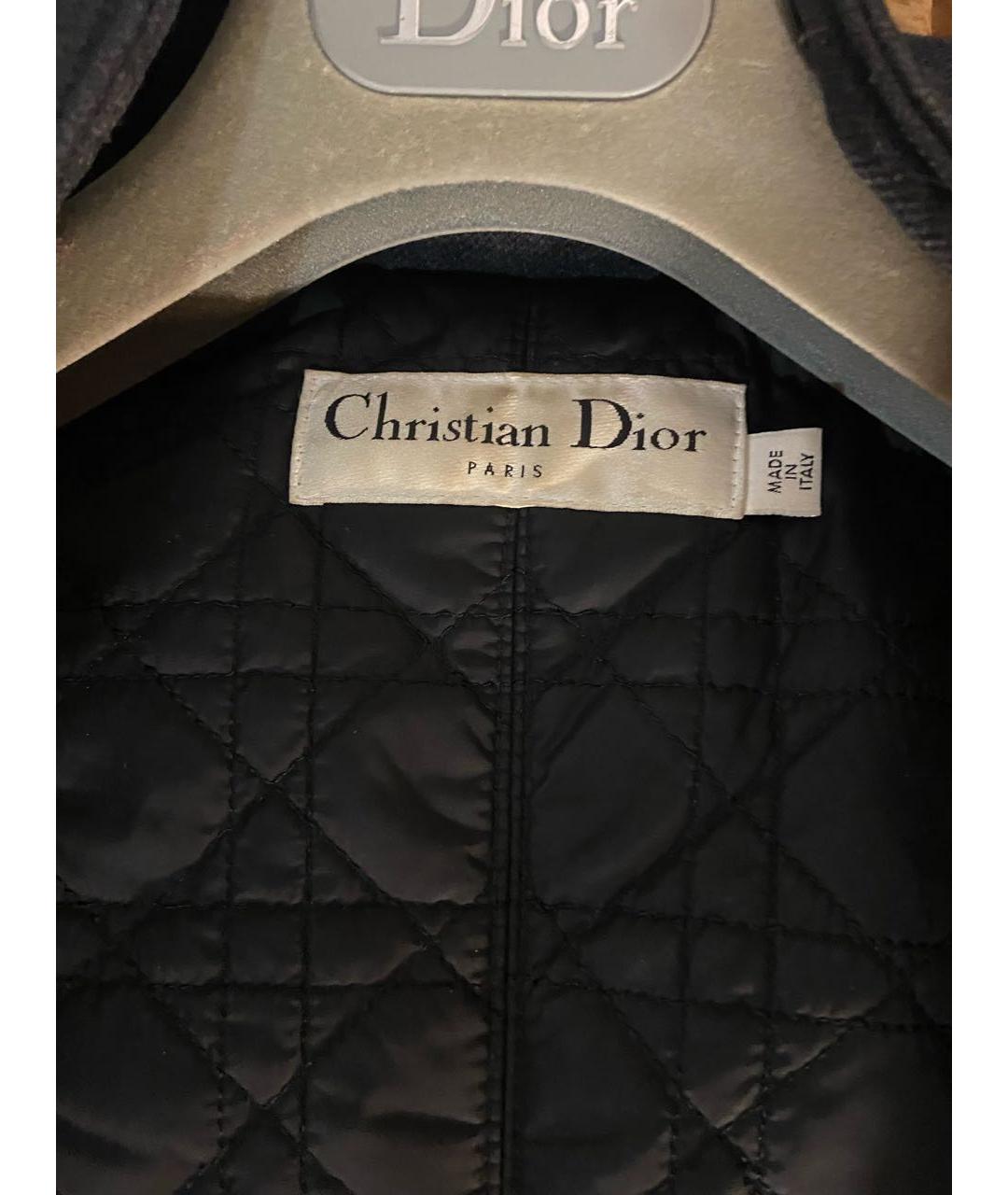 CHRISTIAN DIOR PRE-OWNED Серая шерстяная куртка, фото 3
