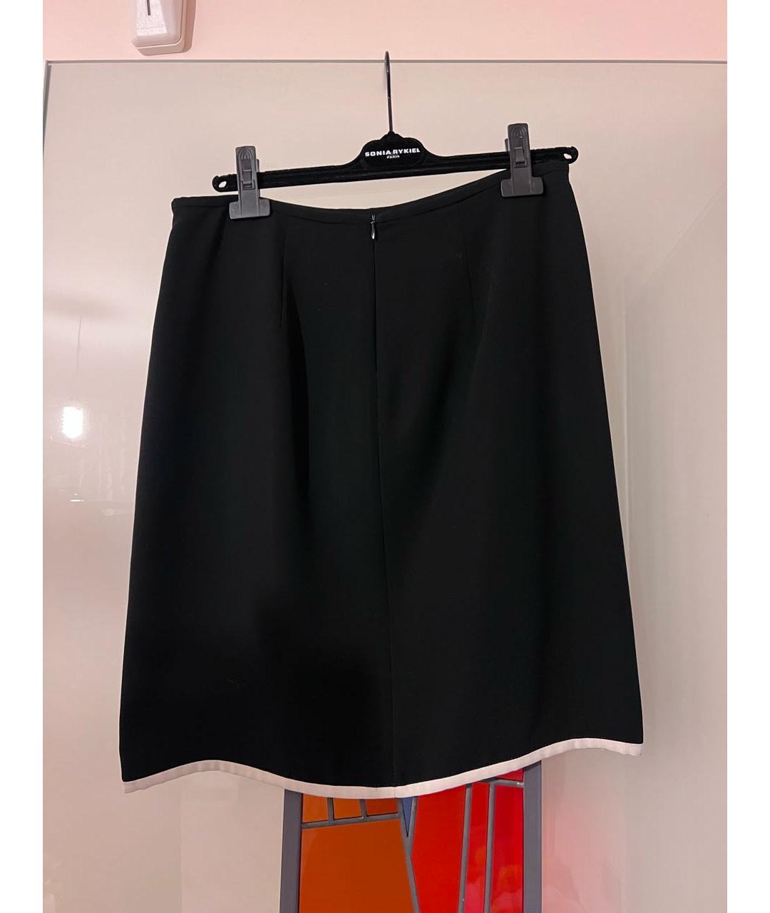 'S MAX MARA Черная юбка миди, фото 5