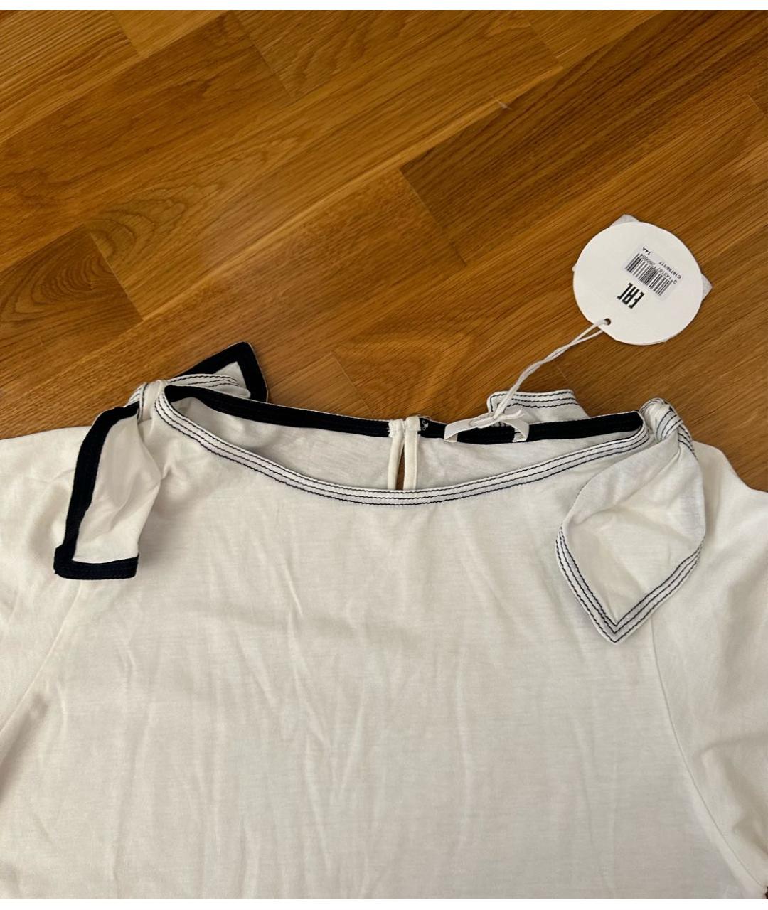 CHLOE Белая вискозная рубашка/блузка, фото 3