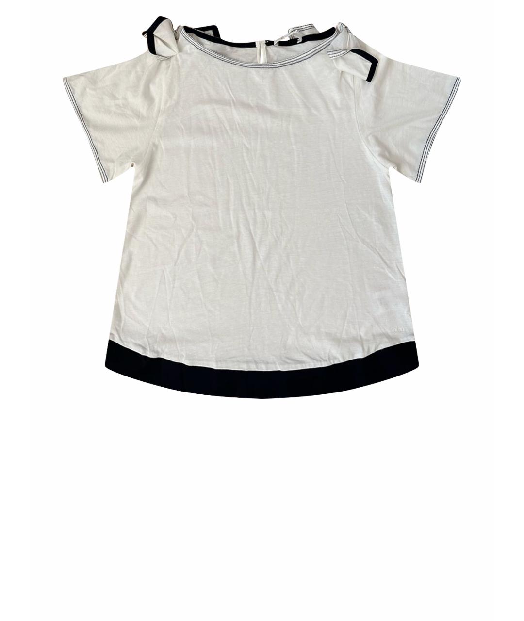 CHLOE Белая вискозная рубашка/блузка, фото 1