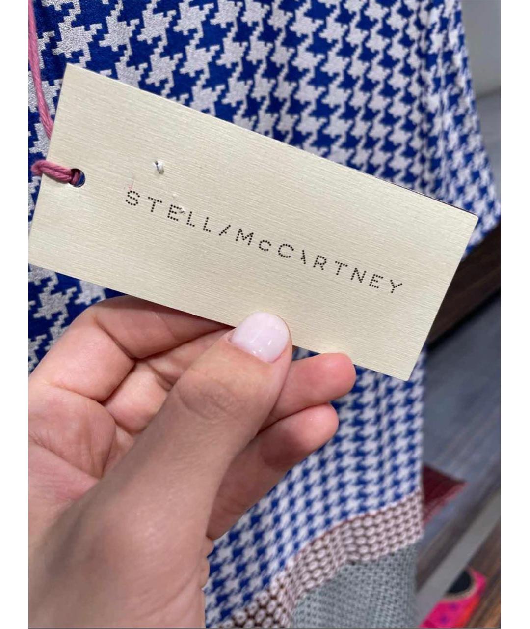 STELLA MCCARTNEY Синее повседневное платье, фото 3