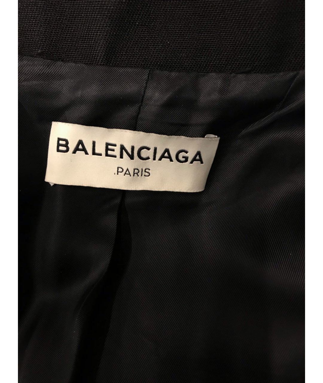 BALENCIAGA Черный жакет/пиджак, фото 7