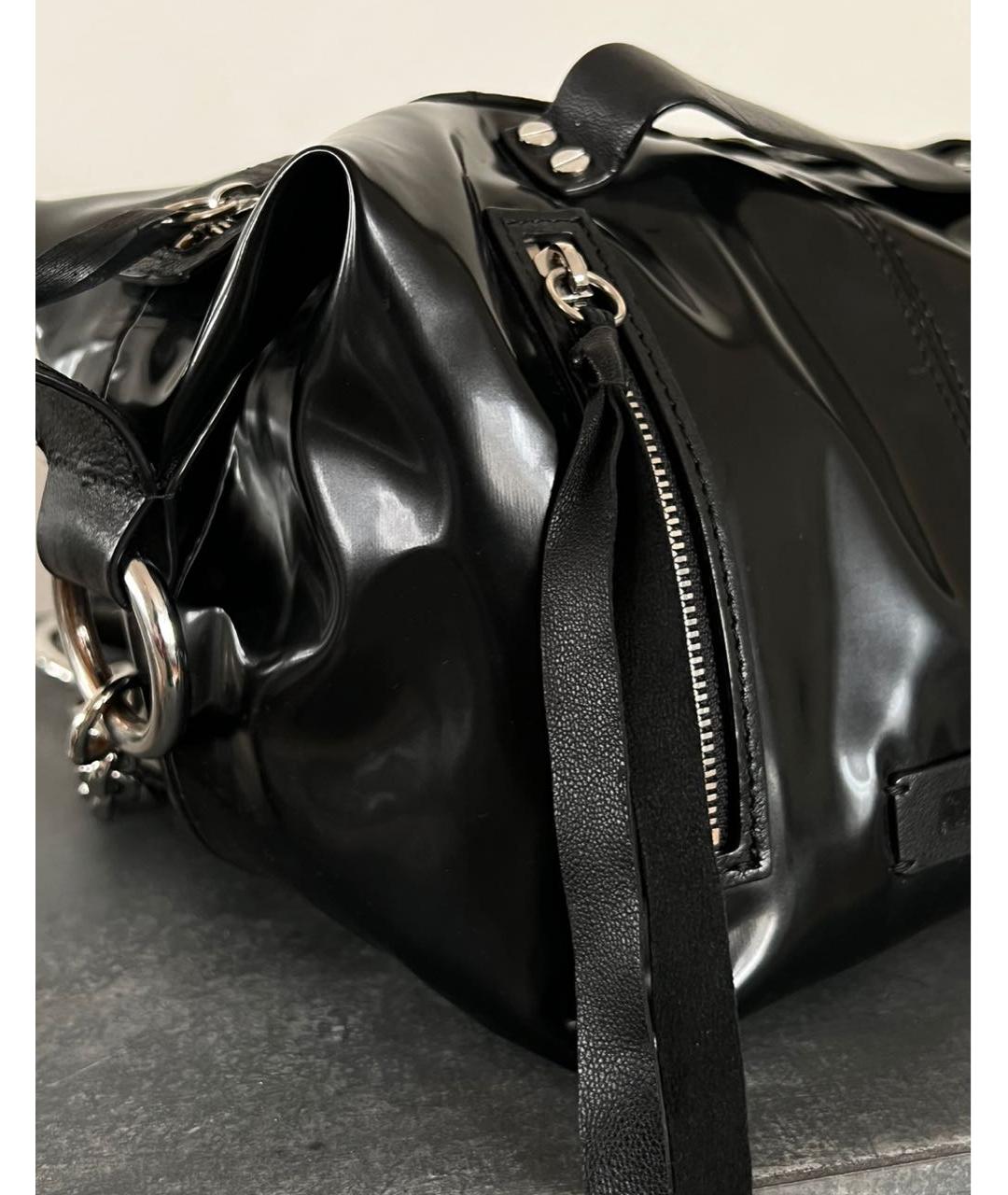 MCQ ALEXANDER MCQUEEN Черная сумка через плечо, фото 4