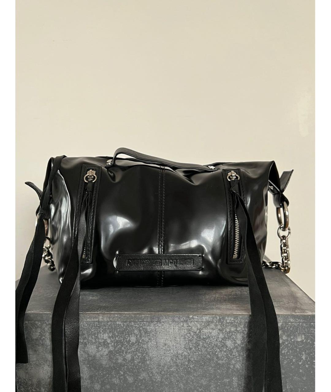 MCQ ALEXANDER MCQUEEN Черная сумка через плечо, фото 8